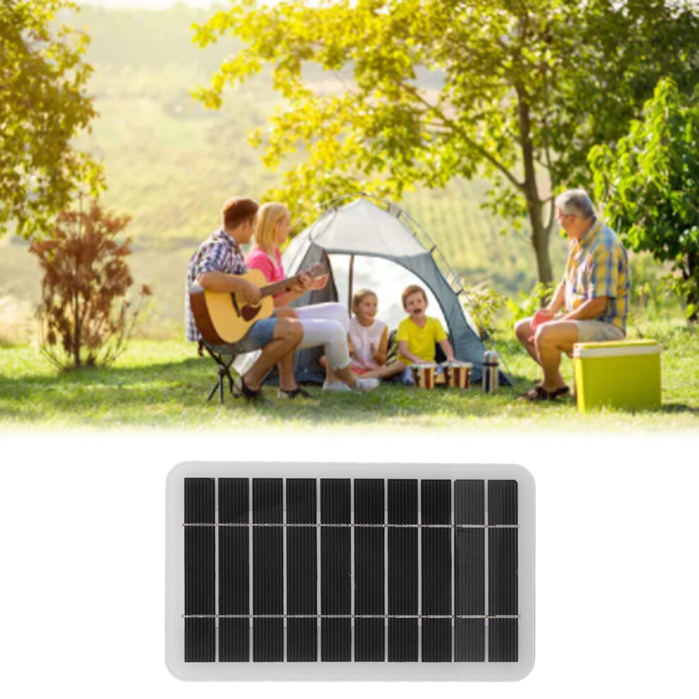 5V 2W Sunpower Portable Usb Solar Panel Charger For Camping & Hiking 8761357846933