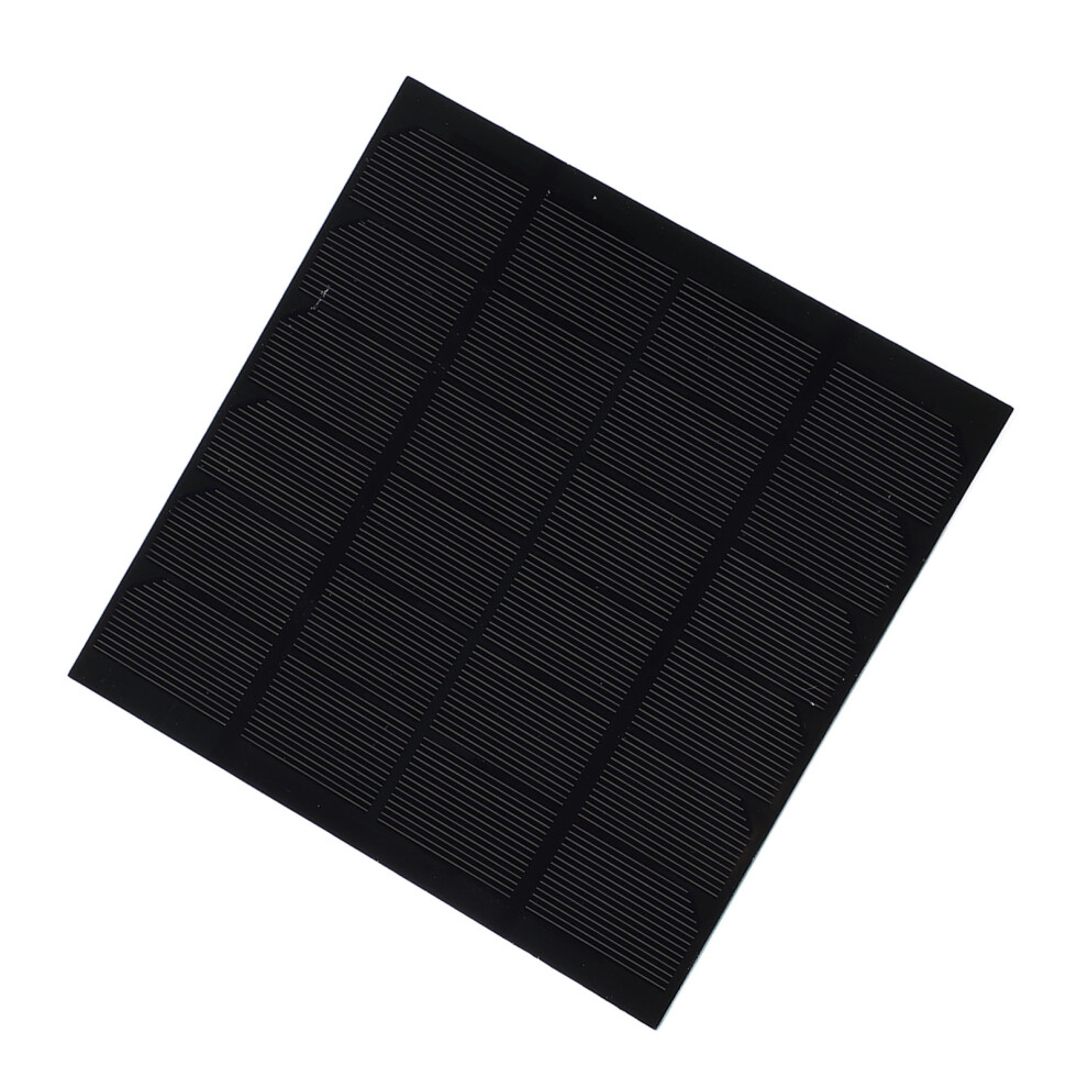 Portable 3W 6V Monocrystalline Silicon Solar Panel 145X145mm 4661357847289
