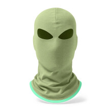 Koudbestendig gezichtsmasker-avocadogroen Dubbelgats model