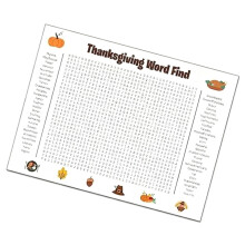 Grappig vakantiefeestspel Wandspel Jumbos Thanksgiving