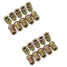 3/16 Remslangadapter M10 Draad Nauwkeurigheid-20 stuks