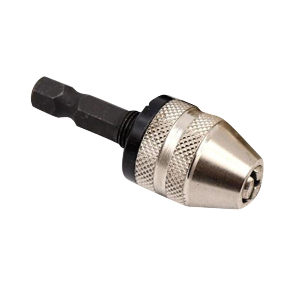 Keyless Mini Alloy Jaw Drill Chuck Adapter For Micro Drill Bits, Ratchet Adapter, Compatible With Small Bit Drills 9067246508029