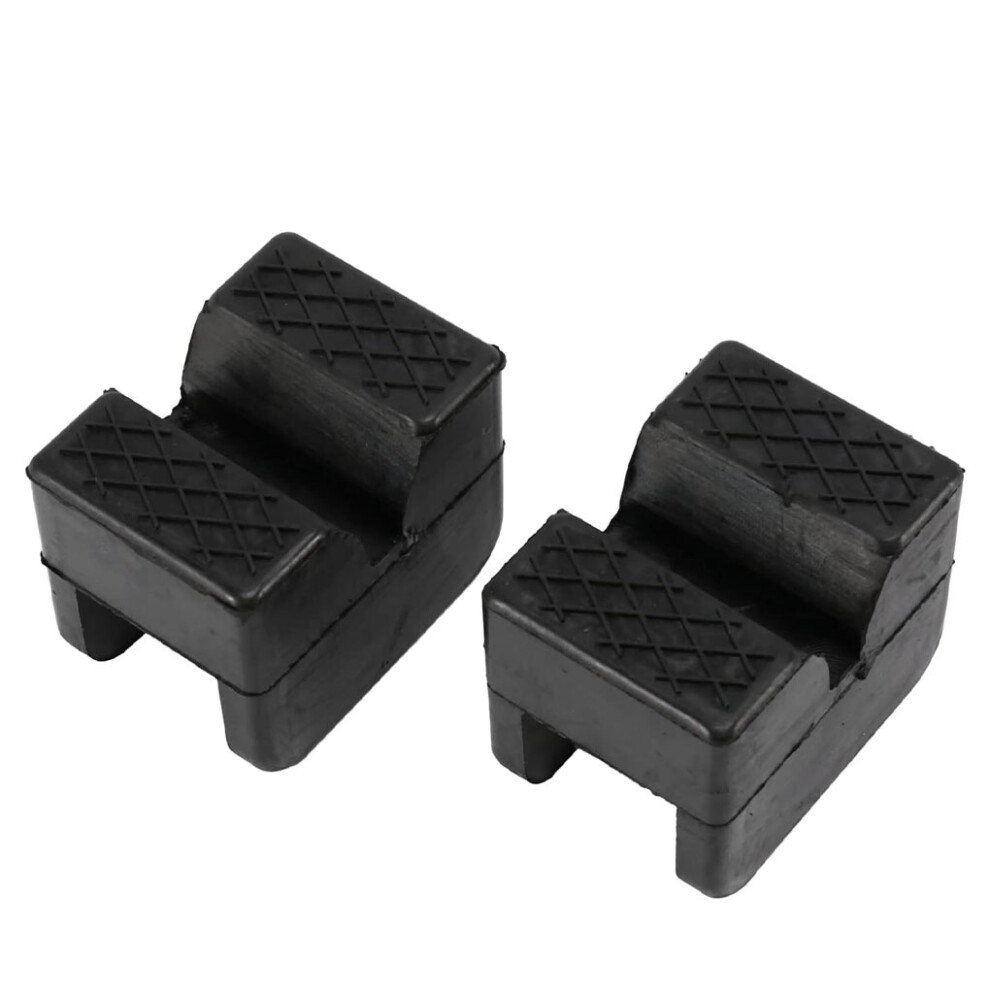 2pcs/set Car Air Tool For Car Lift J-ack Stand Car Repair Stand Rubber-image-OPC-PMQRTVT-NEW