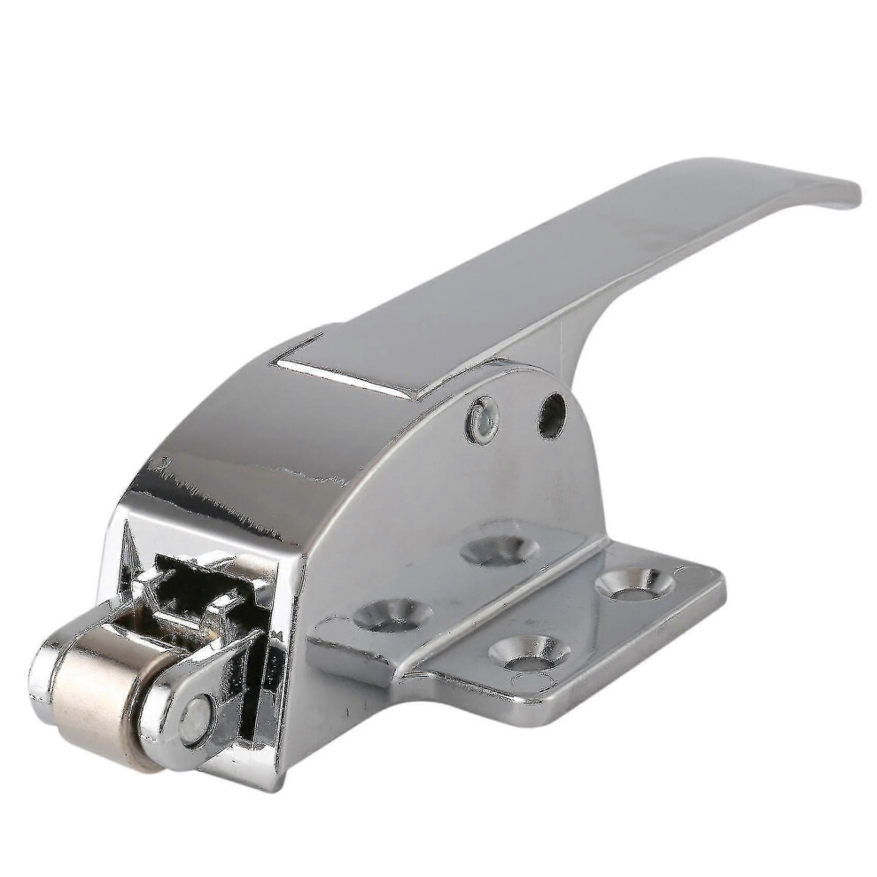 Kikidex (As Show, One Size) Sodial(R) Stainless Steel Spring Loaded Walk In Freezer Cooler Door Handle Latch