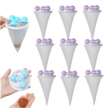 Pet Hair Remover For Laundry Floating Lint Hair Catcher Ball 2025 Upgrade Washing Machine Compatible Purple 9PCS