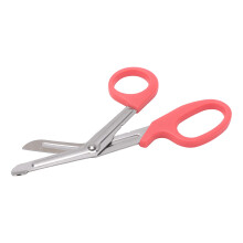 Pink Stainless Steel Dive Shears with Lanyard and Buckle – Safety Scuba Diver Scissors