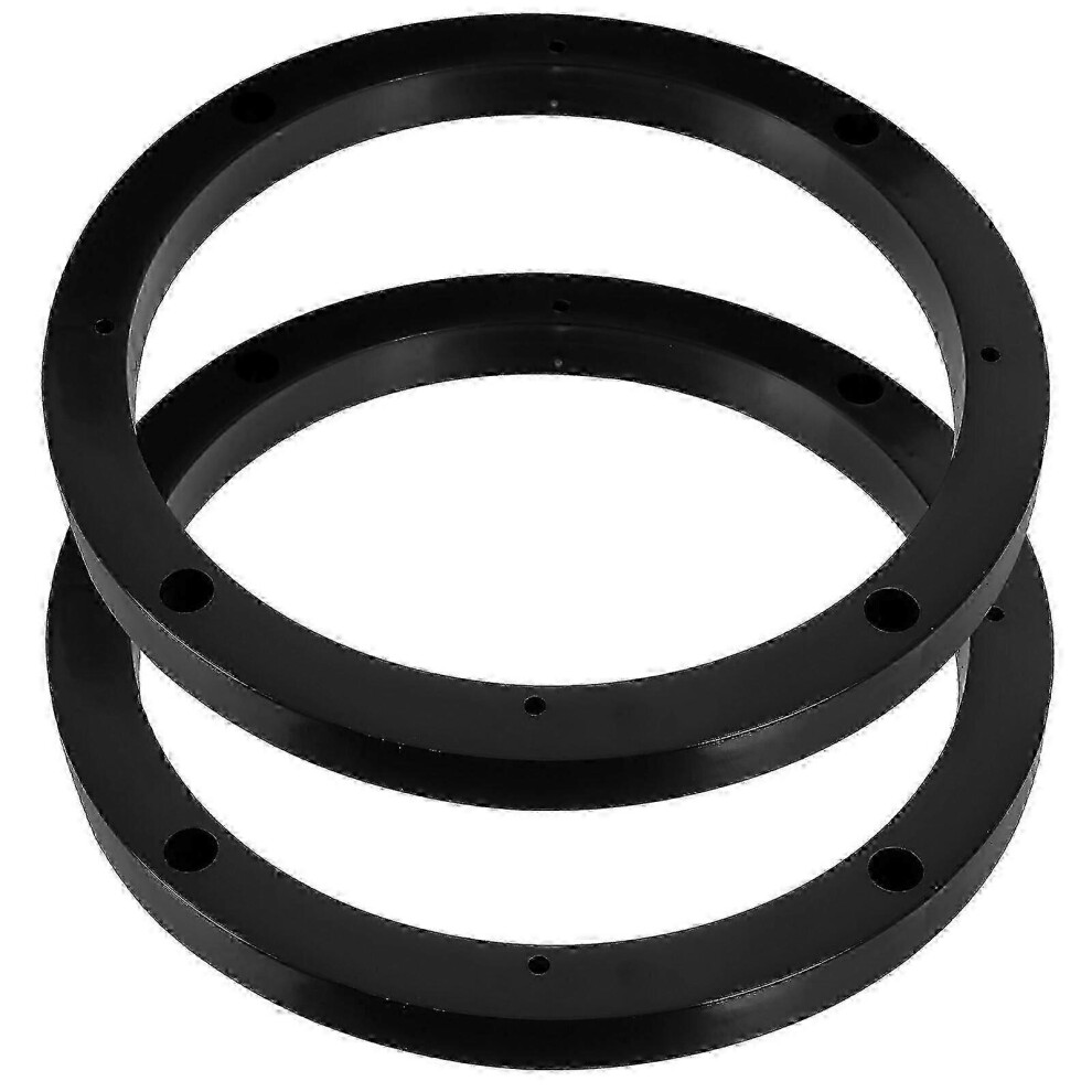 Kikidex (As Show, 17.80X17.80x1.5cm) 1 Pair Car Speaker Spacer 6.5 Inch Speaker Adapter Ring Vehicle Speaker Accessory