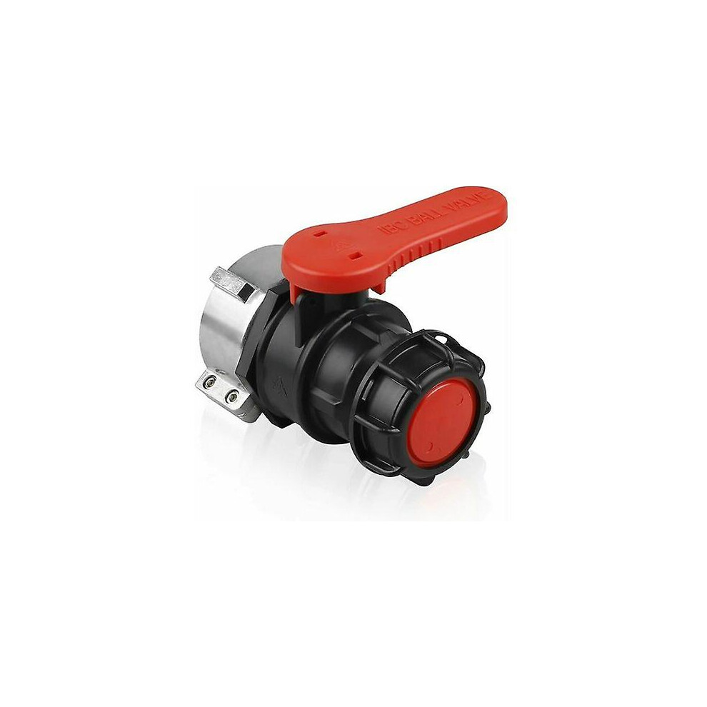 Kikidex (As Show, One Size) Ibc Tank Adapter, Tank Valve Valve For Ibc Tank, Ibc Adapter For Tank, Ibc Tank Faucet Dn50 (75 Mm)