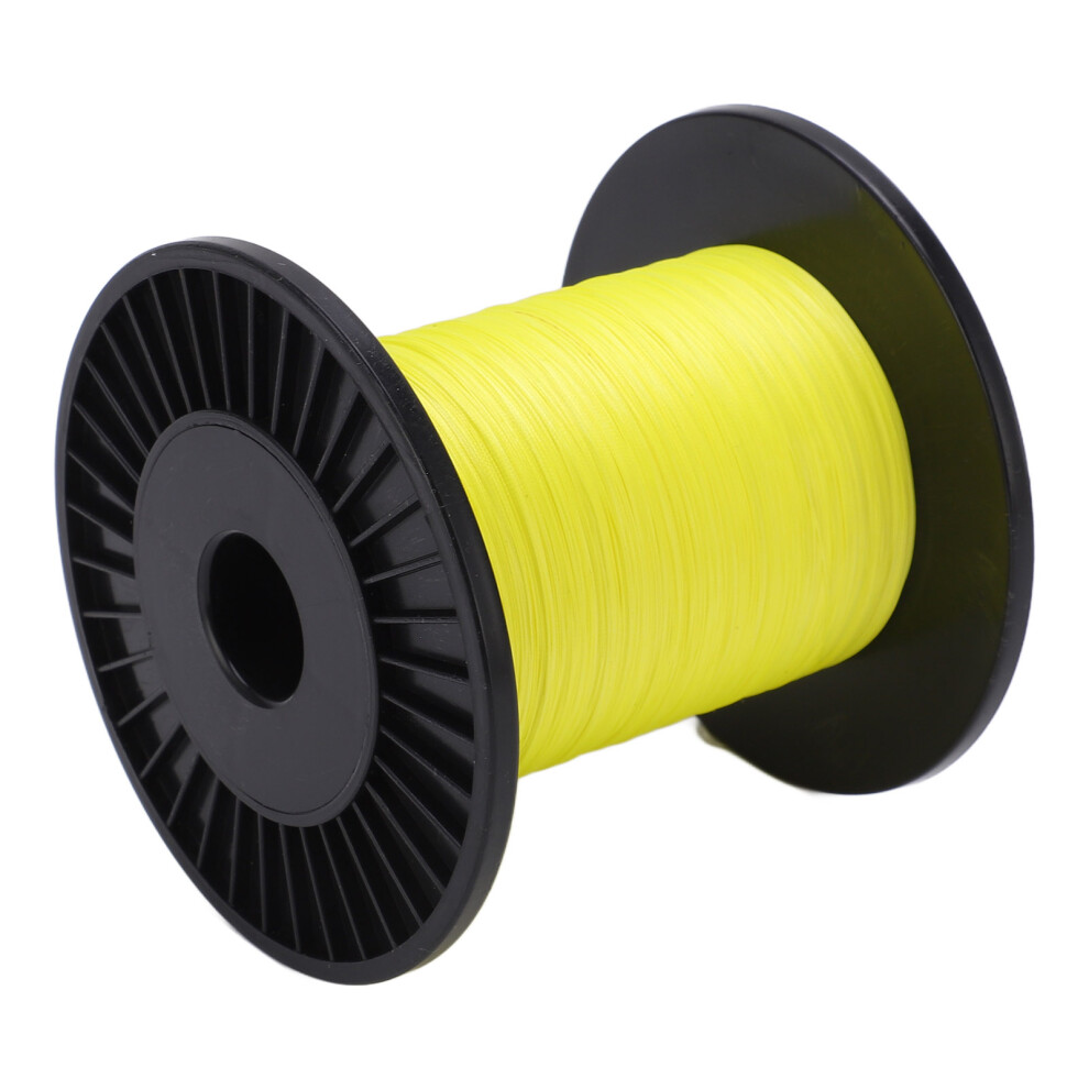 Braided Fishing Line 8 Strands, 500m, Yellow, Ultra Strong PE Wire-image-OPC-PMQS6RS-NEW