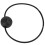 High Elasticity Diving Knocker Ball for Scuba Safety Black Strap 15