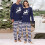 Familien-Weihnachtspyjamas, passende Sets, modische-Mutter XXXL 7