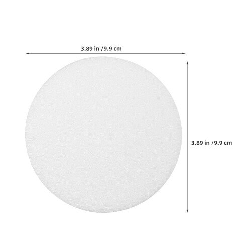 8Pcs White Plastic Ceiling Light Diffuser Anti-Glare Lamp Shade Covers 1