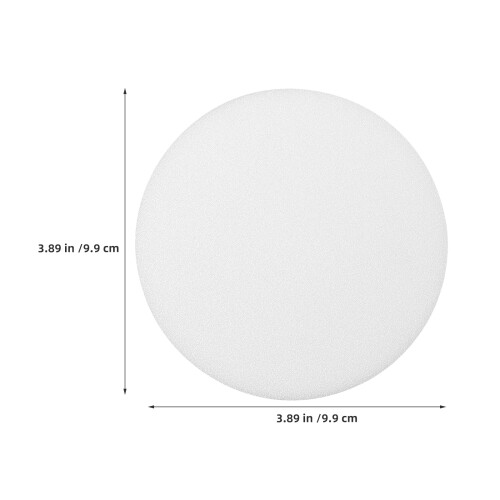 8Pcs White Plastic Ceiling Light Diffuser Anti-Glare Lamp Shade Covers 2