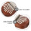 2Sets Holz Kalimba Daumenklavier 8 Noten Mini 9