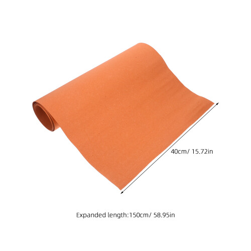 DIY Taschenverstärker Schokoladenfarbenem Bonded Leder 2