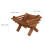 Mini Holz Geschenk Weihnachtskrippe Jesusfigur Hellbraun 3