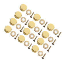 12Sets Goldene Spiegel Schraubenabdeckungen Für Heim- Büromöbel