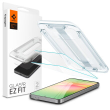 Spigen Samsung Galaxy S24 FE Glas.tR EZ Fit Displayschutzfolie, 2er-Pack