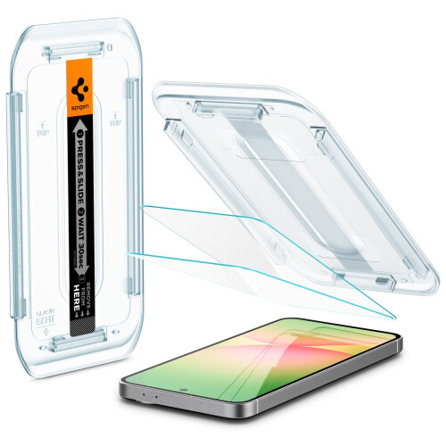 Spigen Samsung Galaxy S24 FE Glas.tR EZ Fit Screen Protector, 2-pack 2