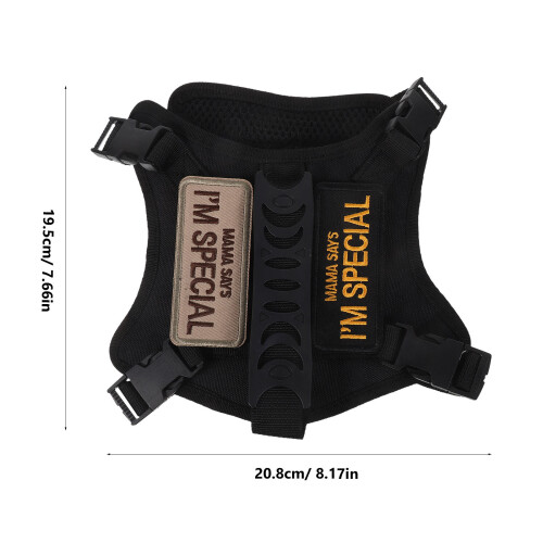 Tiger Polyester Katzen-Geschirr Taktisch 2