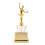 Plastic Gouden Dans Wedstrijd Souvenir Award 1