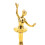 Plastic Gouden Dans Wedstrijd Souvenir Award 8