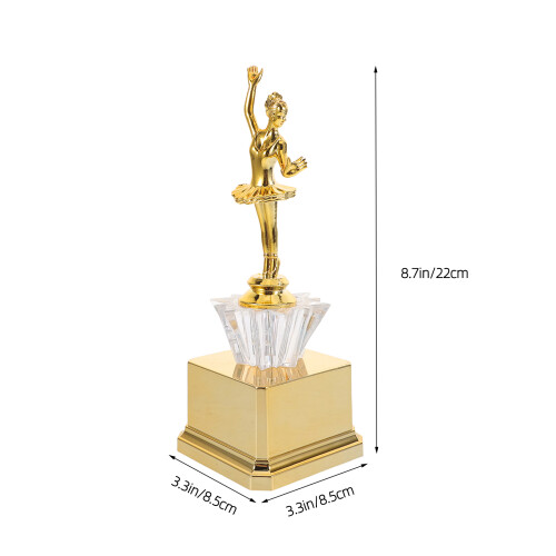 Plastic Gouden Dans Wedstrijd Souvenir Award 2