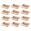 20Sets Draagbare Sushi Box Khaki Pet+papier Voedselopslag Container 3