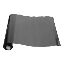 Zwarte PVC Auto Voorruit Zonnescherm Sticker Hittewerend Mat