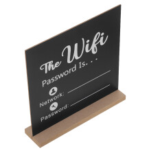 WiFi Sign Met Witte Voor En Business