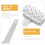 Pizza Docking Tool Kunststoff Antihaft Weiß 8