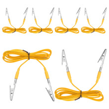 5Stk Anti- Erdungskabel PVC Mit Metallklammern Für Heimgeräte