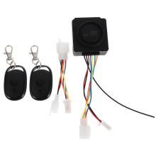 1Set Multifunktionaler Alarm, Plastik, Relay Switch, Schwarz