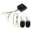1Set Multifunktionaler Alarm, Plastik, Relay Switch, Schwarz 11