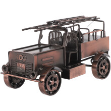 Retro Feuerwehrauto Metall Modell Vintage
