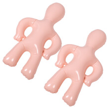 2Stk Beige PVC Luftfigur, Spooky Halloween Für Kinderparty