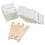 1Set Kompaktes Webkarten Set Bunt Holz Karton Für DIY Web- 1