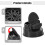 4Stk Universal Grau Geruchsstopper Bodenablauf Mit Anti-Verstopfung 9