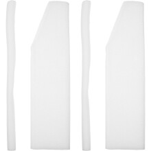 4Stk Weiße -Ärmelformen Für Damen, Verstellbar, Vielseitig