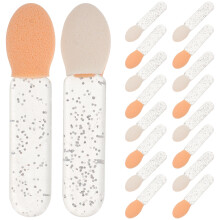 100Stk Mini Make-Up Set Transparent Acryl -Makeup Zubehör