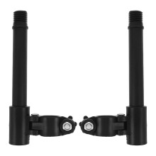 1Paar Rolstoel Tafelbevestiging Zwart Plastic Antislip Accessoire