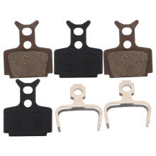 2Sets Mountainbike Bremsbeläge Vorne+hinten Harz Für Sicheres Fahren