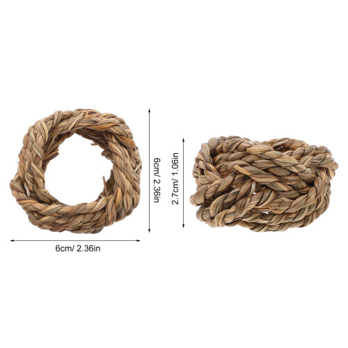 12Stk Rustikale Olivegrün Boho Handgefertigt 1