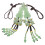 2St Auto Achteruitkijkspiegel Hangers Polyester Multi Kleur 11