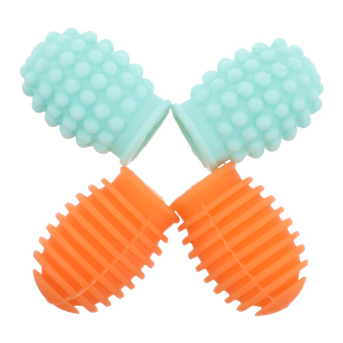 2Paare Silikon Drumstick Hüllen Mute Tipp Für