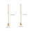4Pcs Antique Copper Incense Burner Tools Set Spoon for Yoga 3