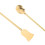 4Pcs Antique Copper Incense Burner Tools Set Spoon for Yoga 8