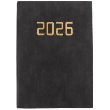 Organizer 2026 A6 Tascabile Nero Con Planner Mensile E Settimanale