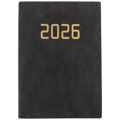 Organizer 2026 A6 Tascabile Nero Con Planner Mensile E Settimanale