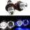 (yellow, One size) 2pcs Led Angel Eyes Marker Lights Bulbs For E39 E53 E60 E61 E63 E64 E65 E66 E87 525i 530i Xi 545i M5-yky 2